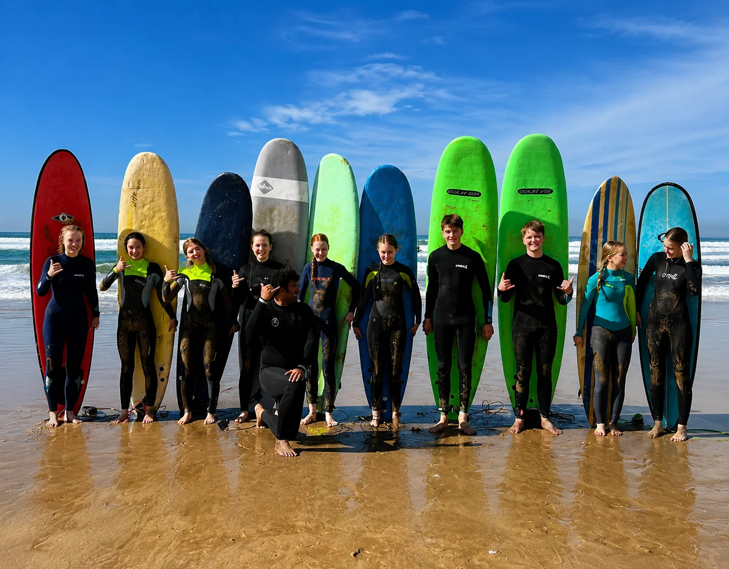 Monday surf session at Nomad